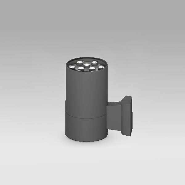  Exterior Cylindrical Wall Light, 9W